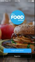 ITS FOOD ONLINE poster