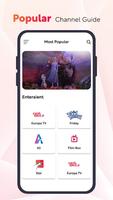 Live TV Channels Online Guide ảnh chụp màn hình 1
