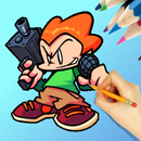 Friday Night Funkin (FNF) nasıl çizilir APK
