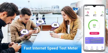 Fast Internet Speed test Meter