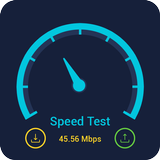Máy đo tốc độ Internet nhanh biểu tượng