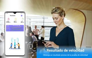 Medidor de prueba de velocidad de Internet rápido captura de pantalla 1