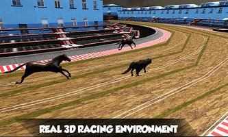 Crazy Real Dog Race: Greyhound اسکرین شاٹ 1