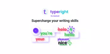 Typeright: 文法とスペルチェッカー、単語修正