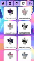 ID de tenue Codes pour Roblox capture d'écran 3