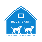 Blue Barn Dog Zeichen