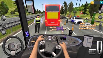 Simulateur d'autobus 3d 2023 Affiche