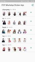 ITZY WAStickerApp Kpop Idol for Whatsapp 海報