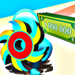 Money fields: mow a million icono