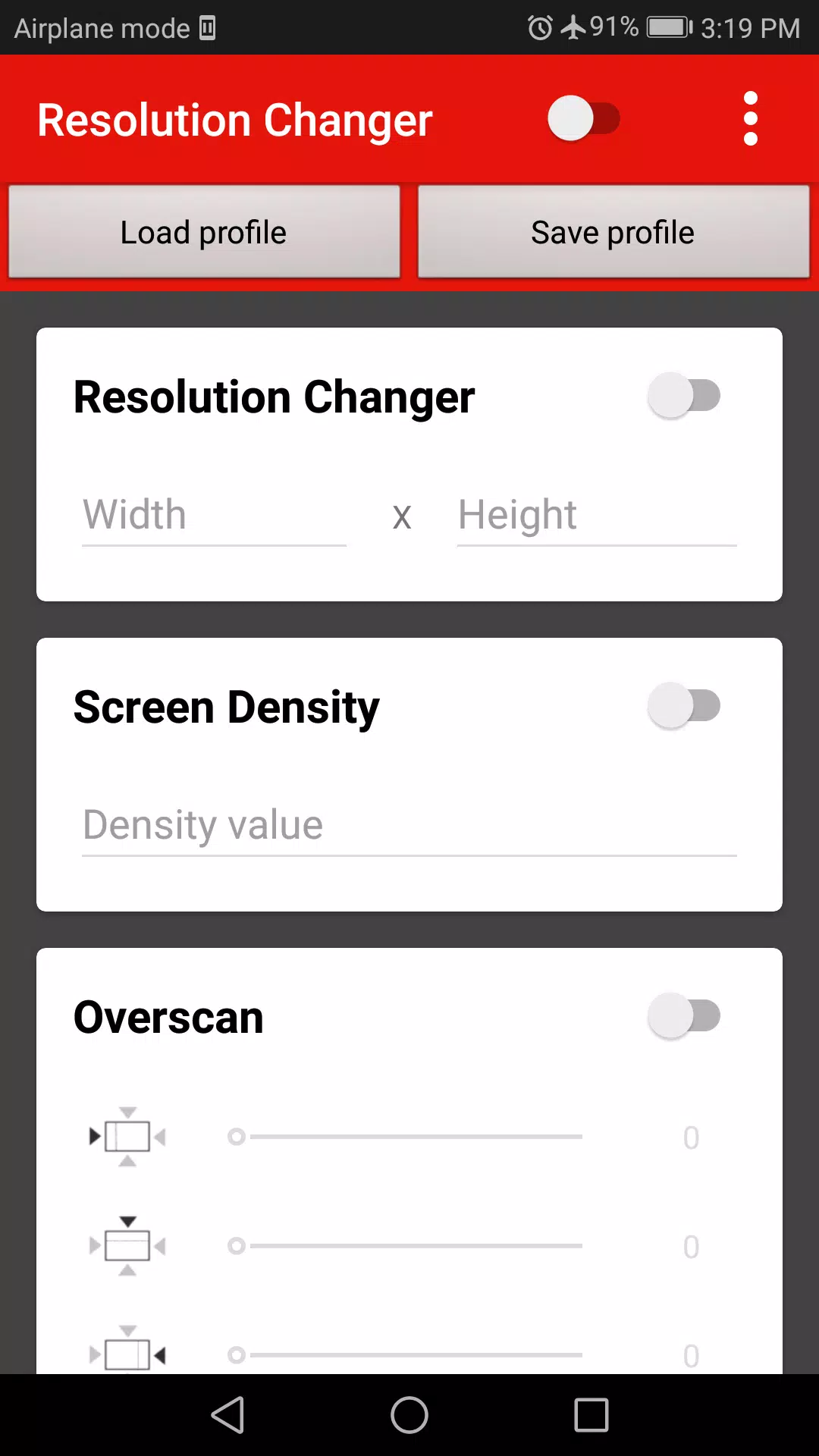 Screen Resolution Changer: Display Size & Density for Android - APK Download
