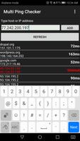 Multi Ping Host/IP Address Checker - Network Tool capture d'écran 3
