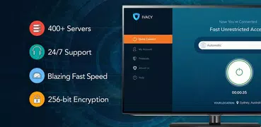 Ivacy VPN - Fast TV VPN Secure