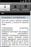 برنامه‌نما Vet Anesthesia Guide عکس از صفحه