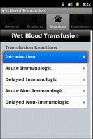 Vet Blood Transfusion Guide capture d'écran 1