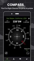 Digital Compass for Android Affiche