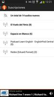 iVoox Podcast (Android 2.2) imagem de tela 3