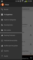 iVoox Podcast (Android 2.2) captura de pantalla 1