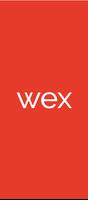 WEX الملصق