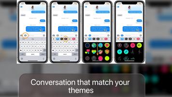 برنامه‌نما Messages-iOS Messages iphone عکس از صفحه