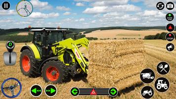 agrícola tractor 3d conductor captura de pantalla 2