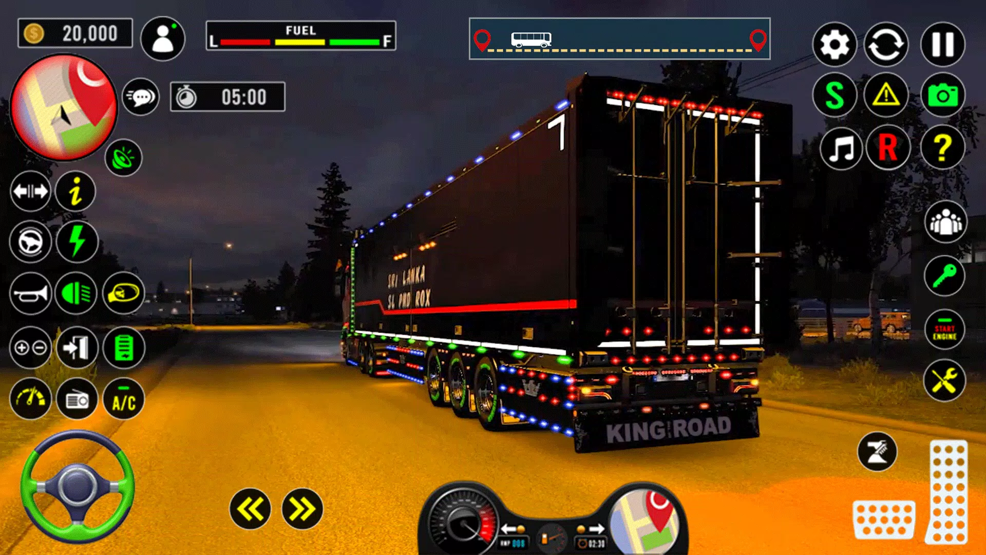 Baixar e jogar Real Carga Caminhão Rodovia 3D no PC com MuMu Player