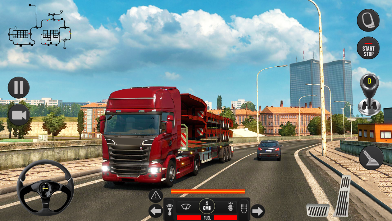 US Offroad  Truck Drive 3D Sim poster