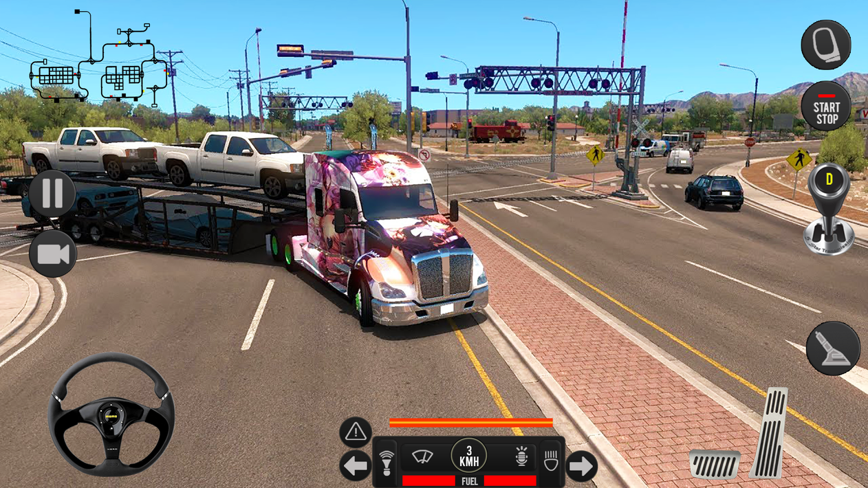 US Offroad  Truck Drive 3D Sim screenshot 13