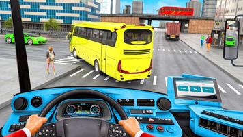 Euro Bus Driving: Bus Games 3D poster