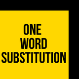 One Word Substitution Interactive Quiz In English