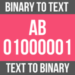 Binary To Text Convertor icon