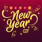 New Year GIF 2019 icon