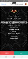 Diwali Invitation Card Marathi screenshot 1