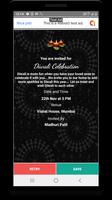 Diwali Invitation Card Marathi screenshot 2