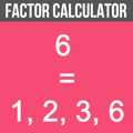 Factor Calculator