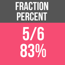APK Fraction to Percent Calculator