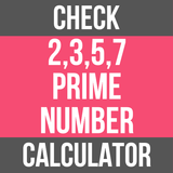 Check Prime Number Calculator icon