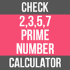 Check Prime Number Calculator APK