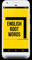 English Root Word Dictionary Affiche