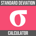 Standard Deviation Calculator