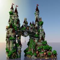 Castle ideas for minecraft poster
