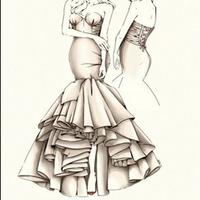 Comment dessiner des robes Affiche