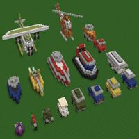 Vehículos para minecraft Poster