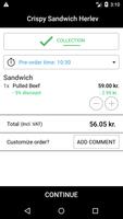 Crispy Sandwich Herlev Ekran Görüntüsü 2