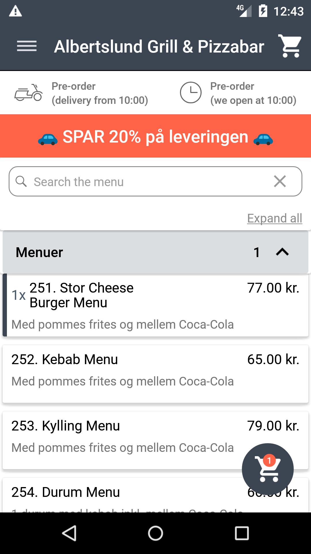 Albertslund Grill & Pizzabar for Android - APK Download
