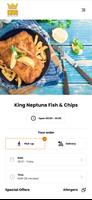 King Neptune Fish & Chips Affiche