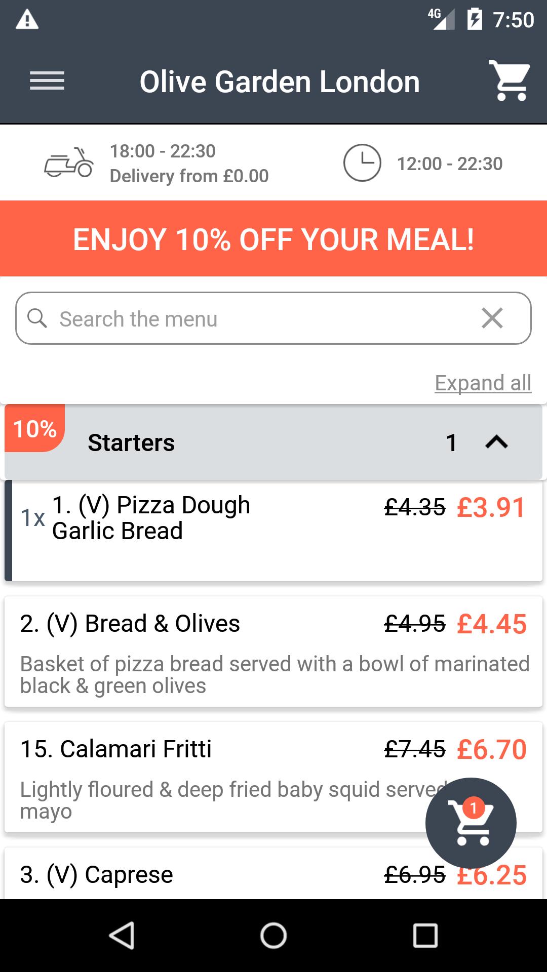 Olive Garden London For Android Apk Download