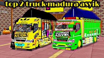 Mod Simulator Truck Canter Madura Asyik โปสเตอร์