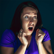 Woman screaming sound