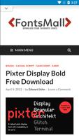 Fontsmall.com - Fonts Guide পোস্টার