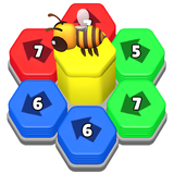 Bee Out - Hexa Away Puzzle أيقونة